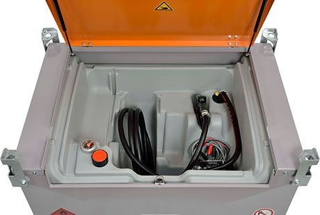 DT-Mobil PRO PE 440 l Basic (ADR) su 24 V elektriniu siurbliu (11116, CEMO)