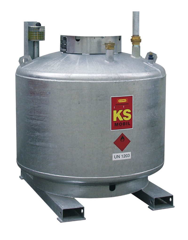 KS-Mobile double-wall, galvanized, complete, without hood and pump, CEMO (7754)
