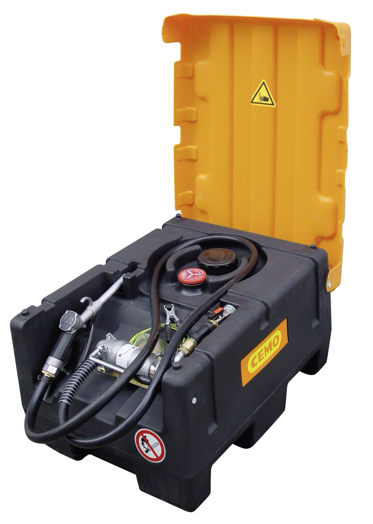KS-Mobile Easy 120 l su rankiniu siurbliu 25 l/min ir PE baku 120 l su PE dangčiu, CEMO (10092)