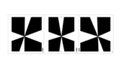 MERCEDES 2 type rear video camera calibration panel [3907345]