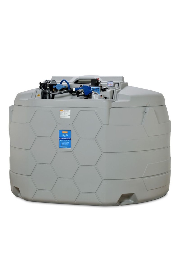 CUBE-Tank 5000 l for AdBlue, indoor, Premium, K24 meter, DN 19 hose reel, 8 m hose (11141, CEMO)