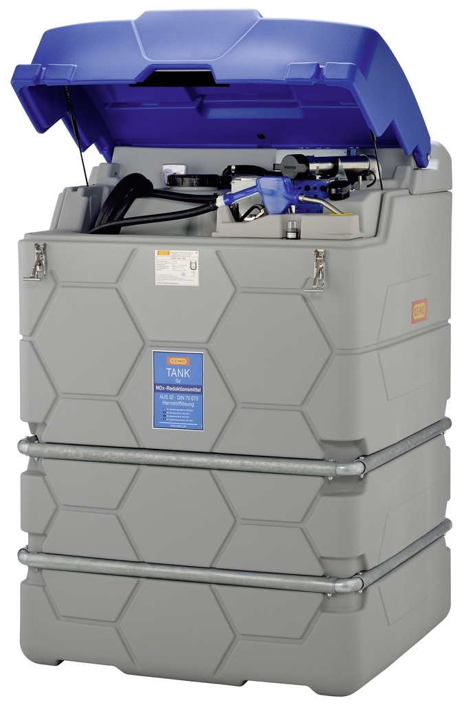 CUBE 2500 l AdBlue bakas Outdoor Basic, visiškai sumontuotas, su žiemos paketu 10304, CEMO