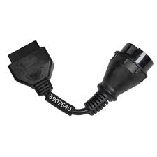 Diagnostic connector PORSCHE, from 19 pin to OBD, 3907640, TEXA