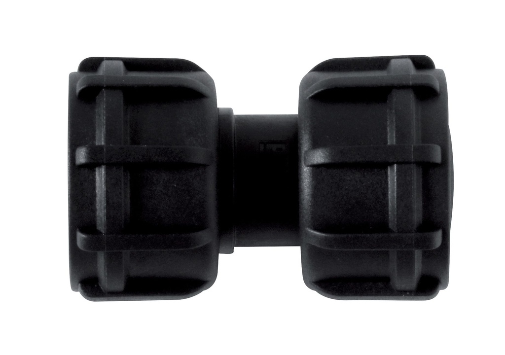 Connecting piece, straight with locknut, for Cematic blue 8733, CEMO