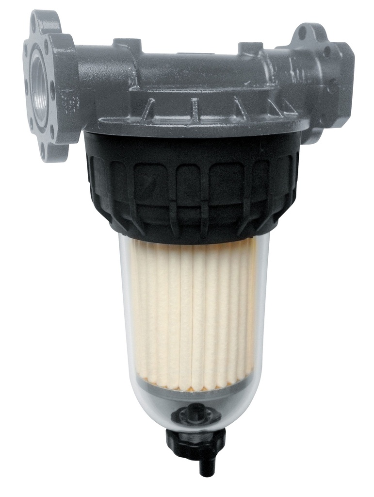 Filtras, maks. 70 l/min, 30 μm su vandens skyrimo funkcija (10035, CEMO)