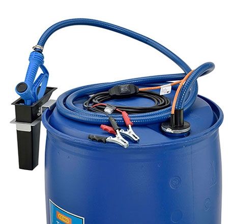 Electric pump CENTRI SP 30, 12 V universal for AdBlue and DEF with switch and clamps, CEMO (10490, CEMO)