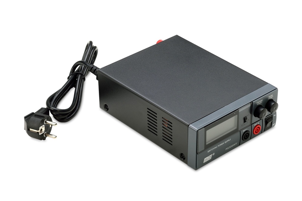 Maitinimo blokas 230 VAC / 13,8 VDC, 20 A, kabelis 1 m (10491, CEMO)