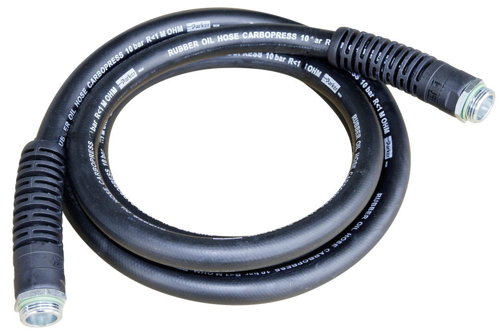 Hose for petrol, 4 m, DN19, 1 " external thread, electrically conductive, antist., CEMO (10263)