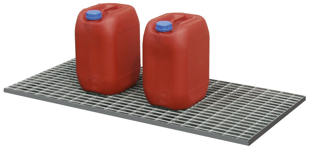 Galvanised grating for PE collection trays 30 l, CEMO (8167)