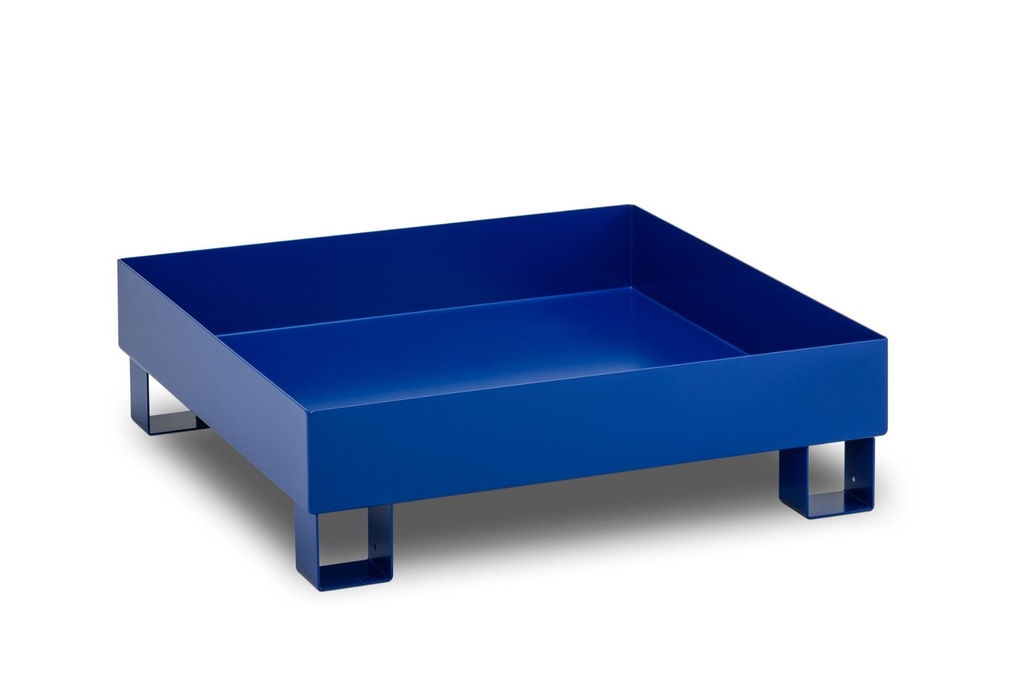 Steel sump pallet SW65/4, painted, without grating, for 1 x 60 l drum (11475, CEMO)