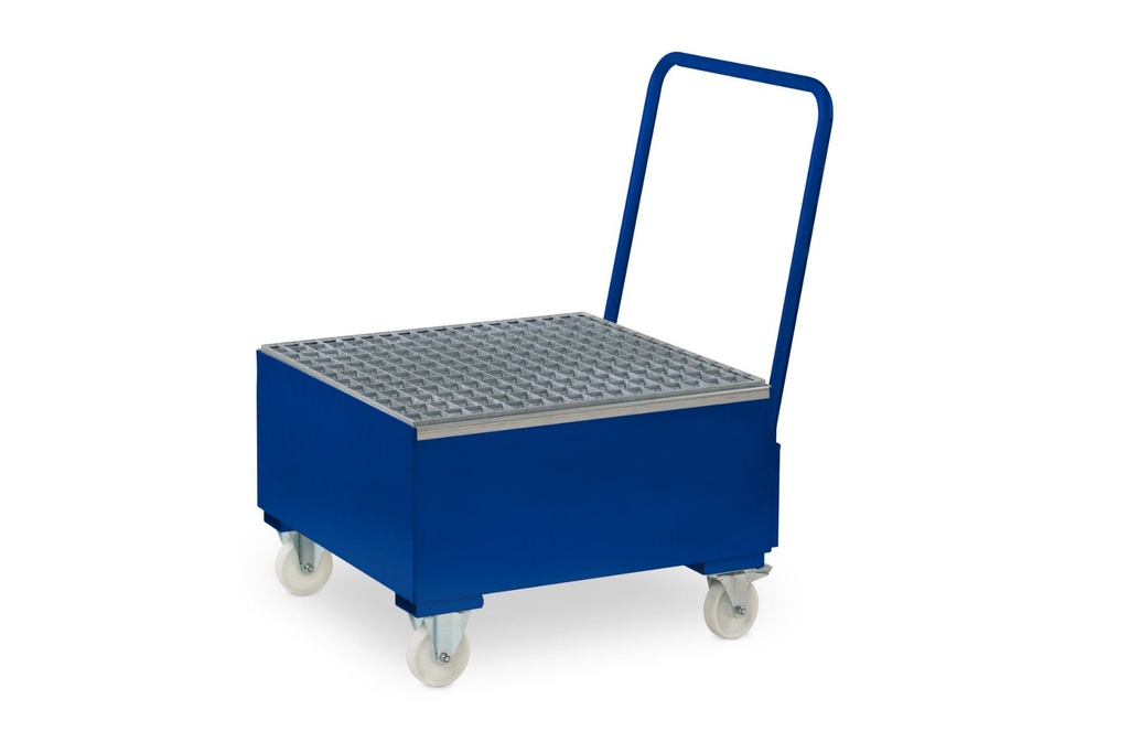 Mobilūs plieniniai surinkimo padėklai tipas SW1-mobilus, 250 l, dažyti, CEMO (7397)