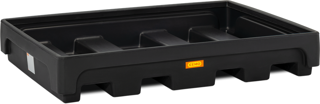 PE rack floor sump 18/405 for shelf dimensions 180 x 110 cm, CEMO (11468)