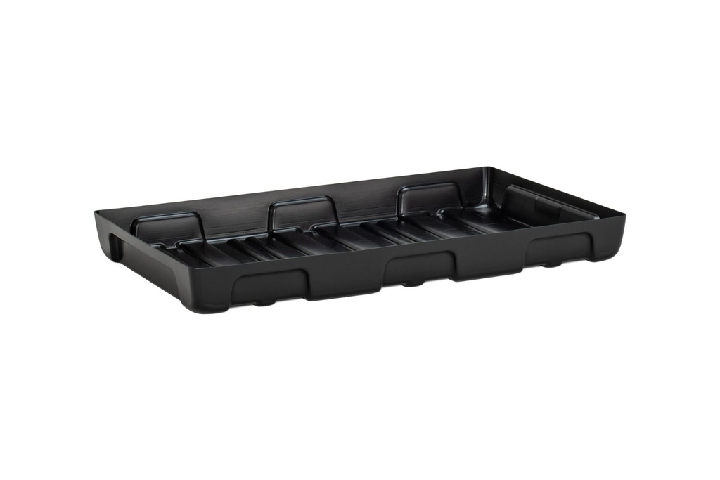 PE mažas surinkimo padėklas 10/6 be grotelių, 33 l, 100 x 60 x 10 cm, CEMO (11733)