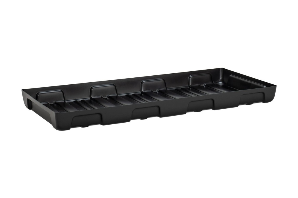 PE mažas surinkimo padėklas 13/6 be grotelių, 44 l, 130 x 60 x 10 cm, CEMO (11739)