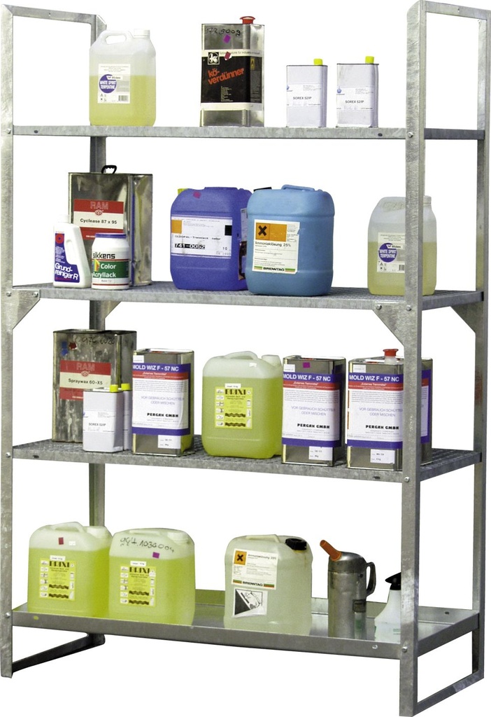 Environmental / hazardous materials rack 13/20 for small containers (7820, CEMO)