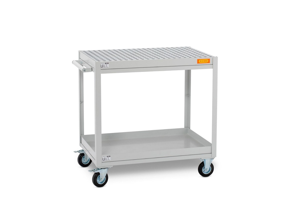 Workshop trolley with spill tray base (11583, CEMO)