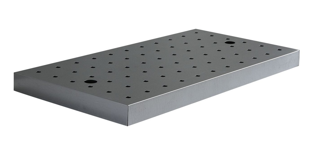 Perforated plate insert for shelf tray (11008, CEMO)