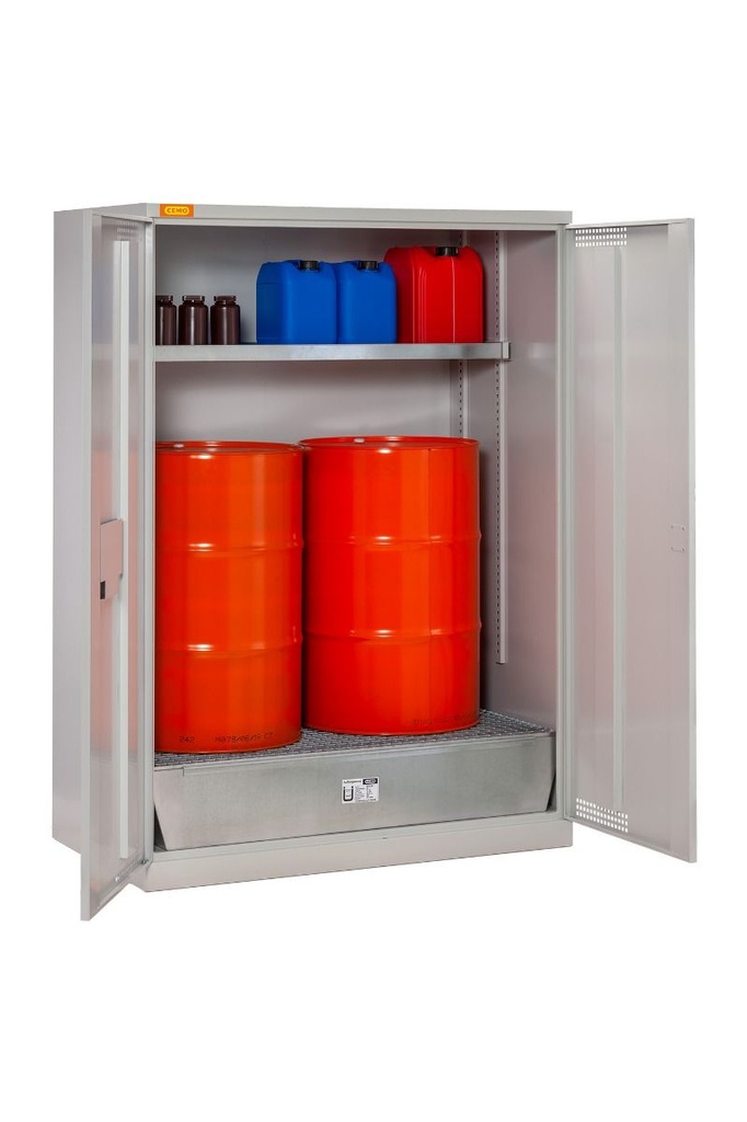 Drum cabinet 14/20 with steel sump (11566, CEMO)