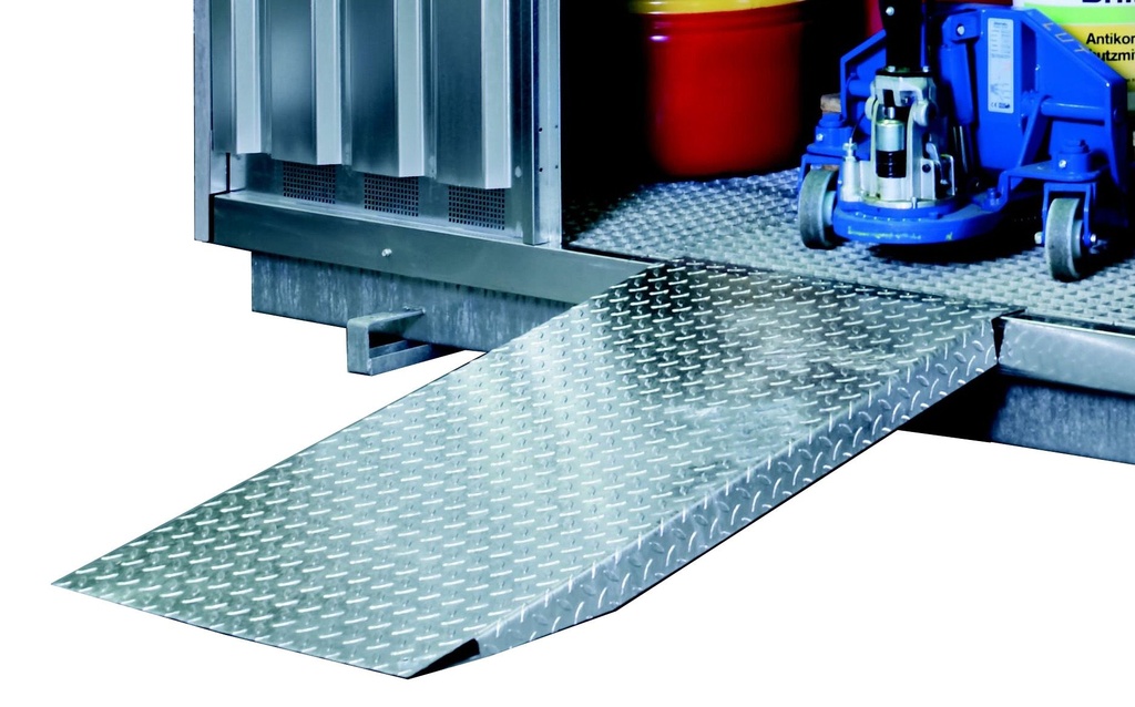 Access ramp for safety storage containers 8048, CEMO