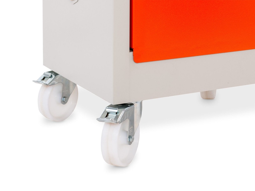 Set of castors for FMplus battery storage cabinet, CEMO (11657)