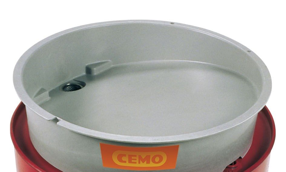 GRP piltuvas be dangčio 200 l statinei (3342, CEMO)