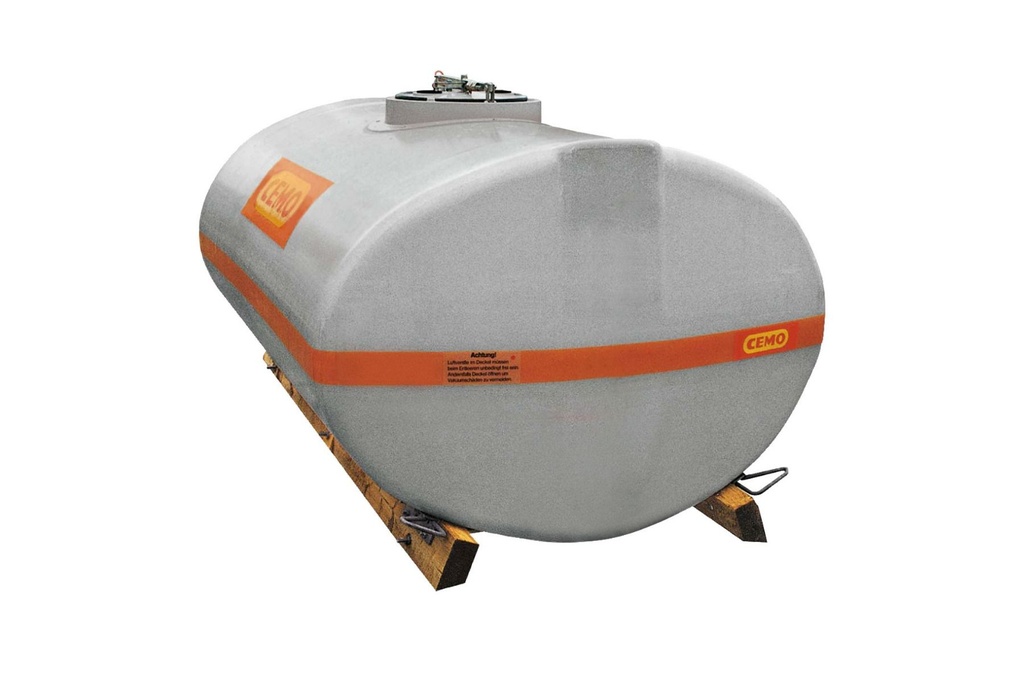 Ganyklų vandens bakai, 4000 l su kupolu 420 mm, gale (2218, CEMO)