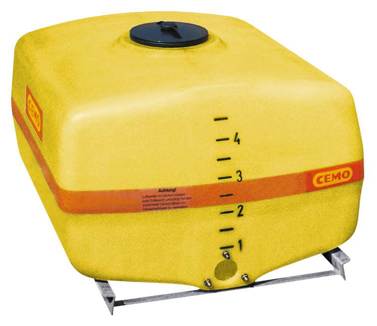 Box-shaped tank 1000 l with pump recess (2858, CEMO)