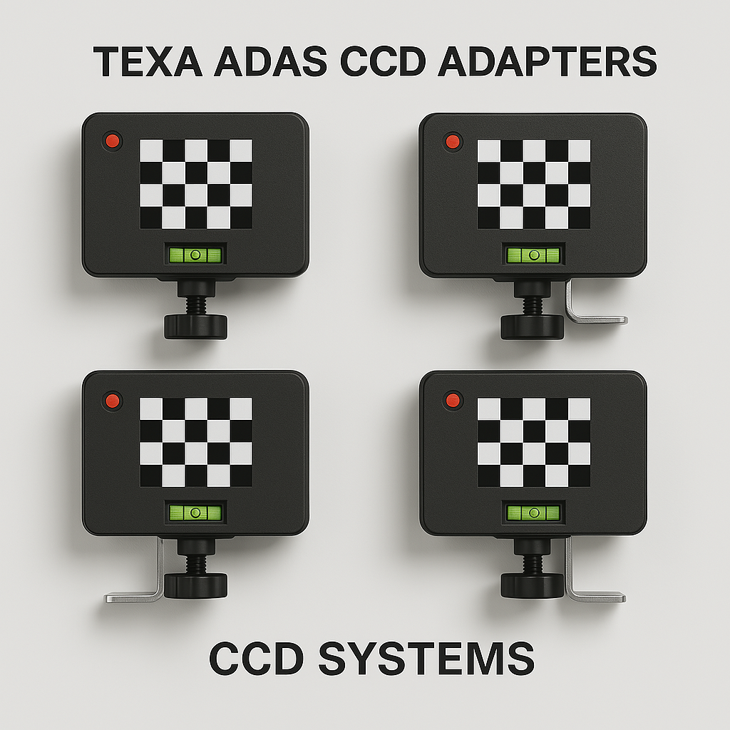 Texa ADAS CCD daviklių perėjimai CCD sistemoms