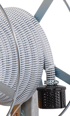PVC siurbimo žarna skersmuo 60 mm, ilgis 3,5 m, CEMO (5775)