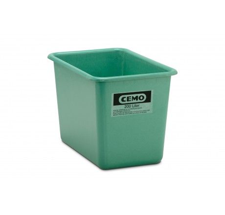 Rectangular container 200 l, high, green (1144, CEMO)