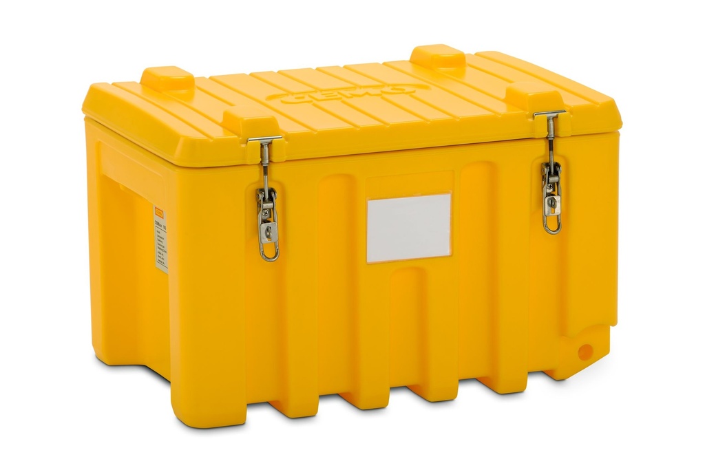 CEMbox 150 l storage / transport box (PE), yellow, CEMO (10132)