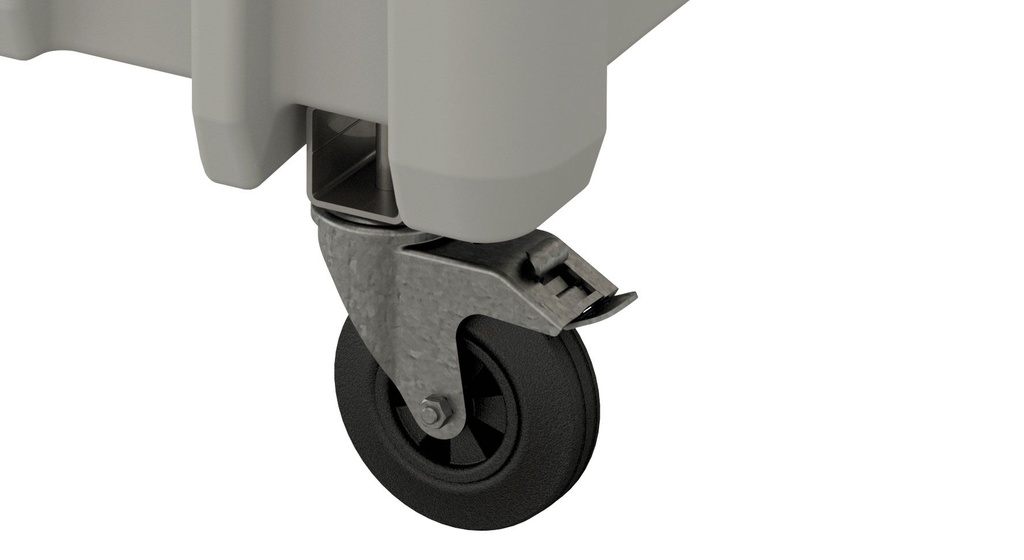 Wheel set for CEMbox 400 and 750, 4 rubber wheels (11491, CEMO)