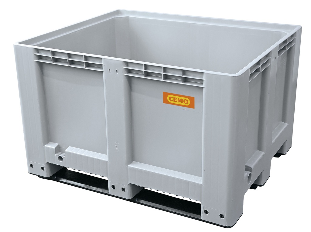 Logistikos dėžė 610 l, pilka (8085, CEMO)