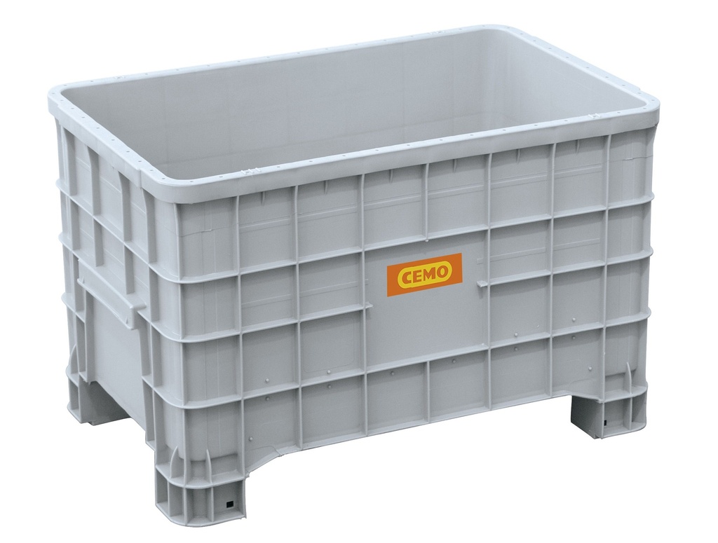 Logistics box 300 l, with 4 feet (10158, CEMO)