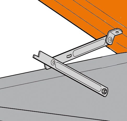 Scissor opening mechanism installation kit (3212, CEMO)