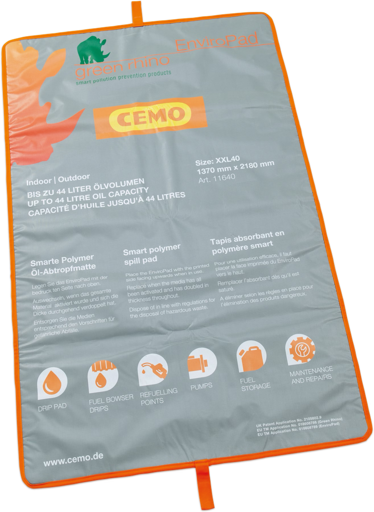 Oil absorbent mat XXL40 (11640, CEMO)