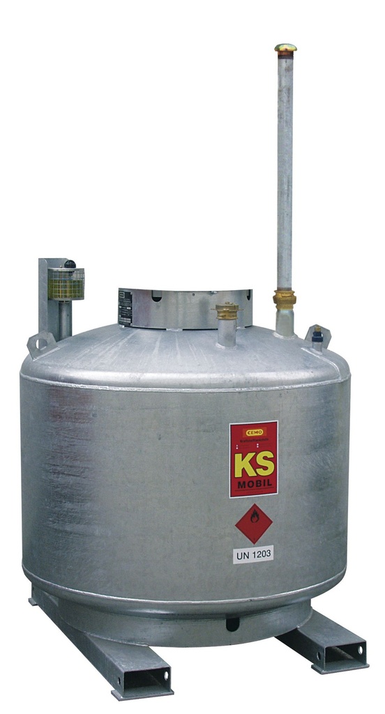 KS-Mobile dvisienis, cinkuotas, komplektinis, be gaubto ir siurblio, CEMO (7756)