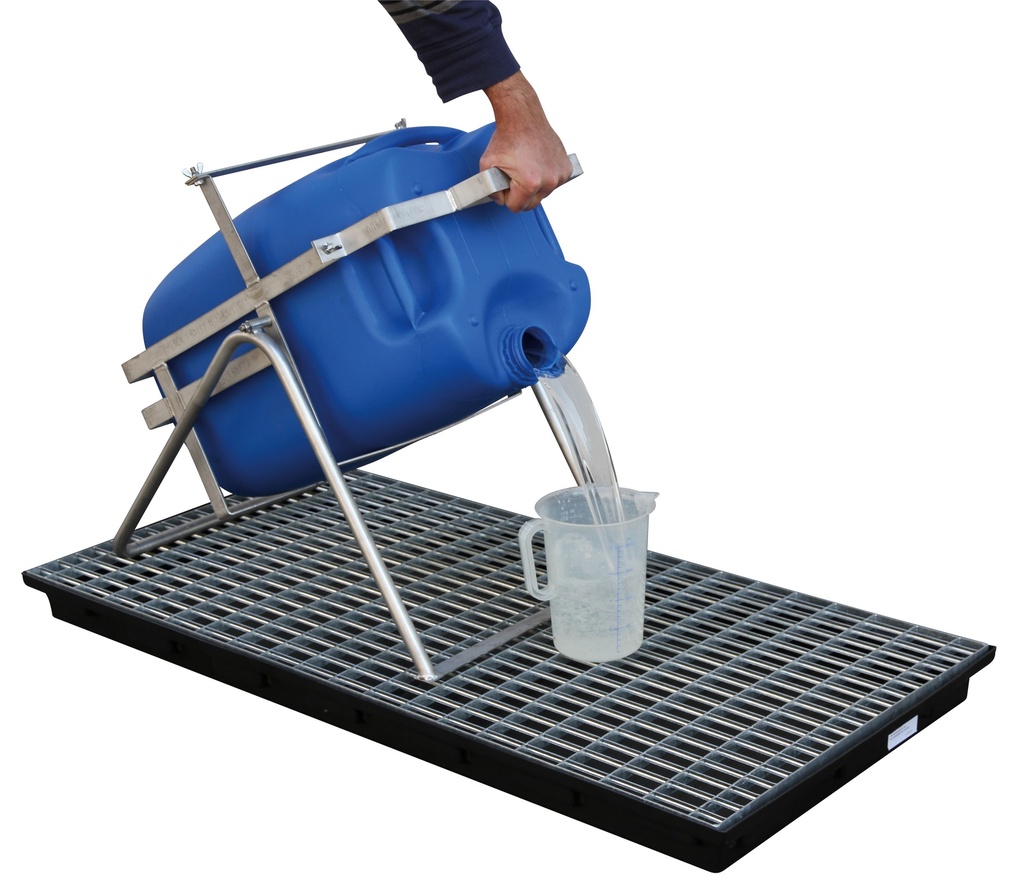 Canister filling stand for canisters up to 60 l, CEMO (10100)