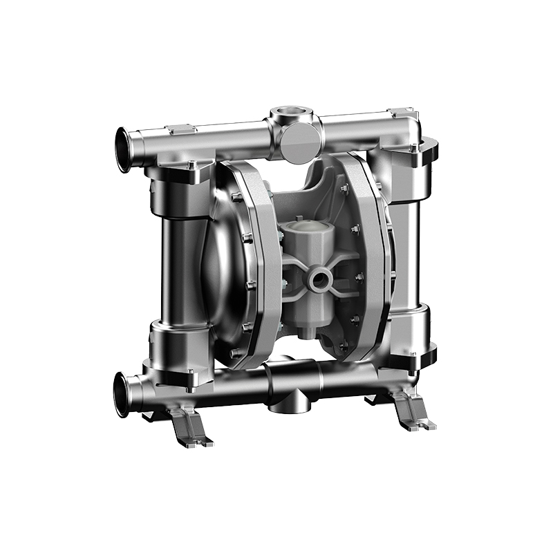 Pneumatinis dvigubos diafragmos siurblys, AISI 316 nerūdijantis plienas, ATEX 1 ir 2 zonos, 170 l/min (1066, FLEXBIMEC)