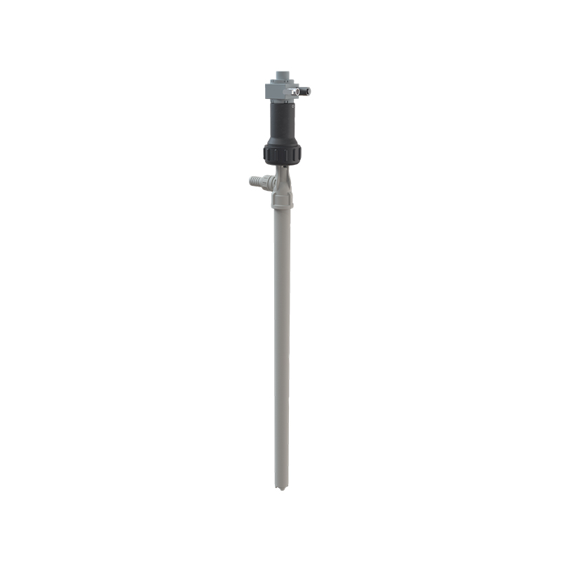 Pneumatinis siurblys cheminiams produktams perpumpuoti, PVDF korpusas ir siurbimo vamzdis, HASTELLOY velenas, Viton® tarpinės, vamzdis 1200 mm (1091/120, FLEXBIMEC)