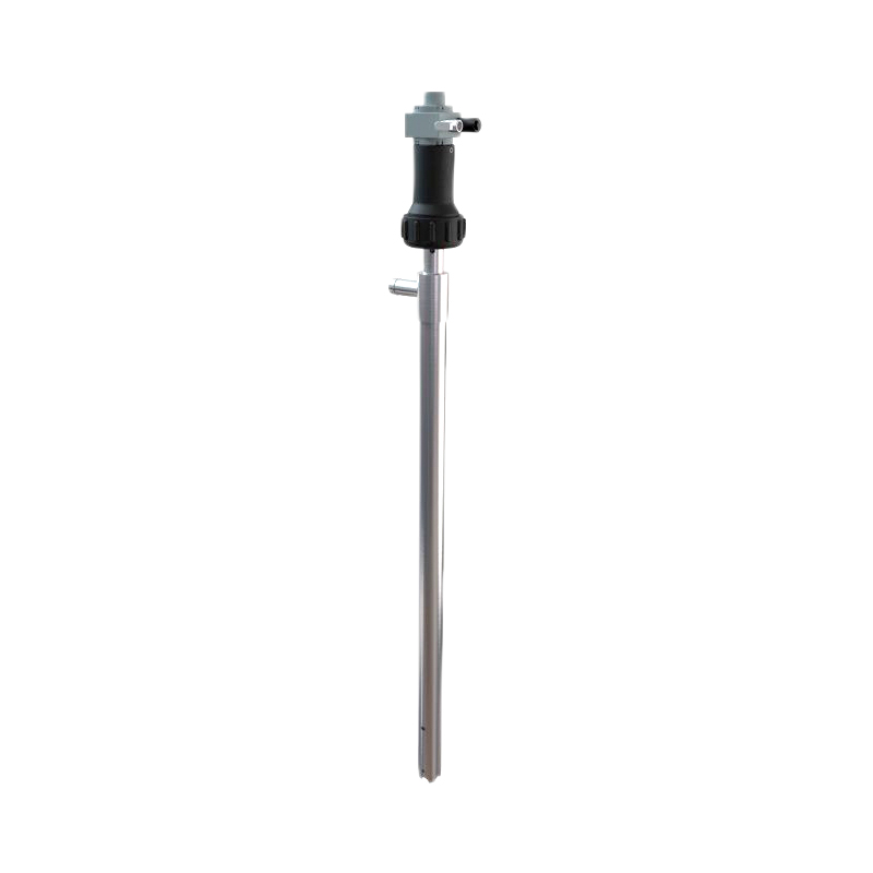 Pneumatinis siurblys cheminiams produktams perpumpuoti, nerūdijančio plieno AISI 316 korpusas, vamzdis ir velenas, Viton® tarpinės, vamzdis 900 mm (1092, FLEXBIMEC)