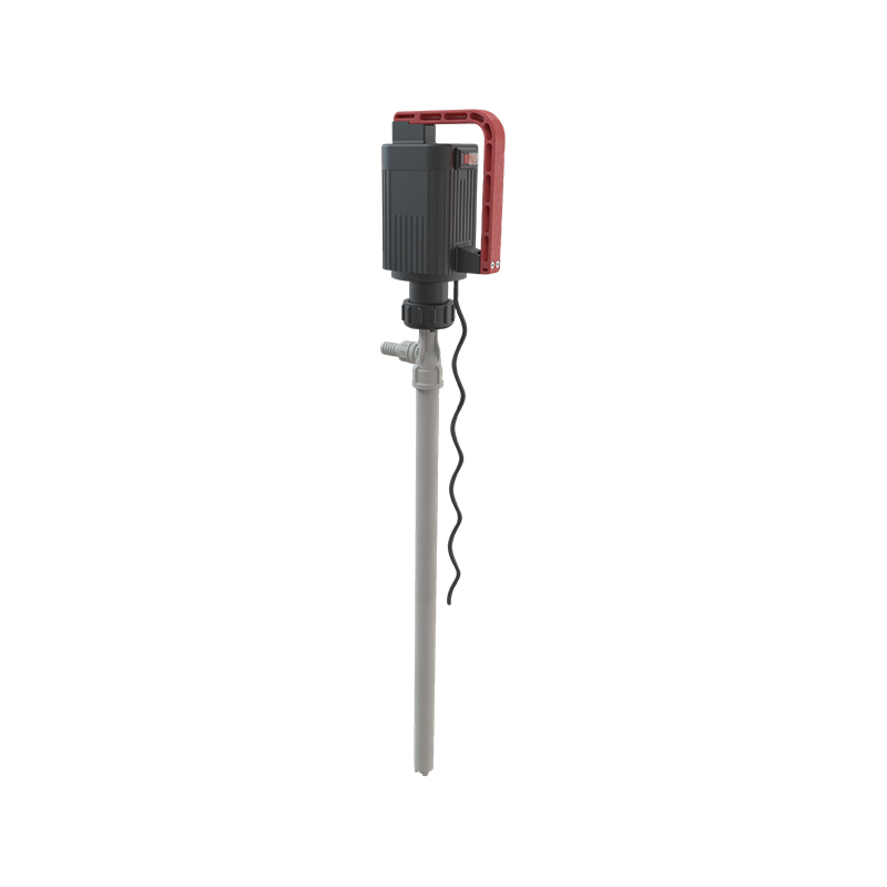 Electric pump for the transfer of chemical products, body and suction tube in polypropylene, shaft in stainless steel AISI 316, gaskets in Viton®, suction tube L. 1200 mm, Flexbimec (1095/120, FLEXBIMEC)