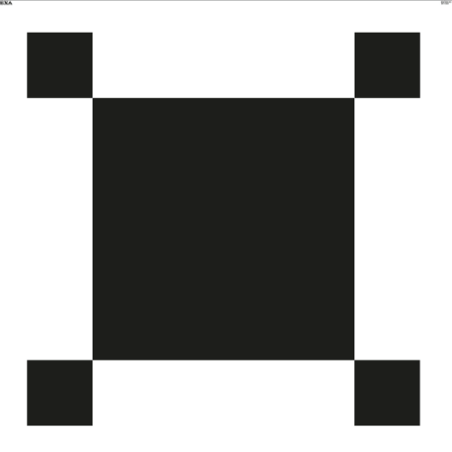 Rear video camera calibration mat SSANGYONG [3911384]