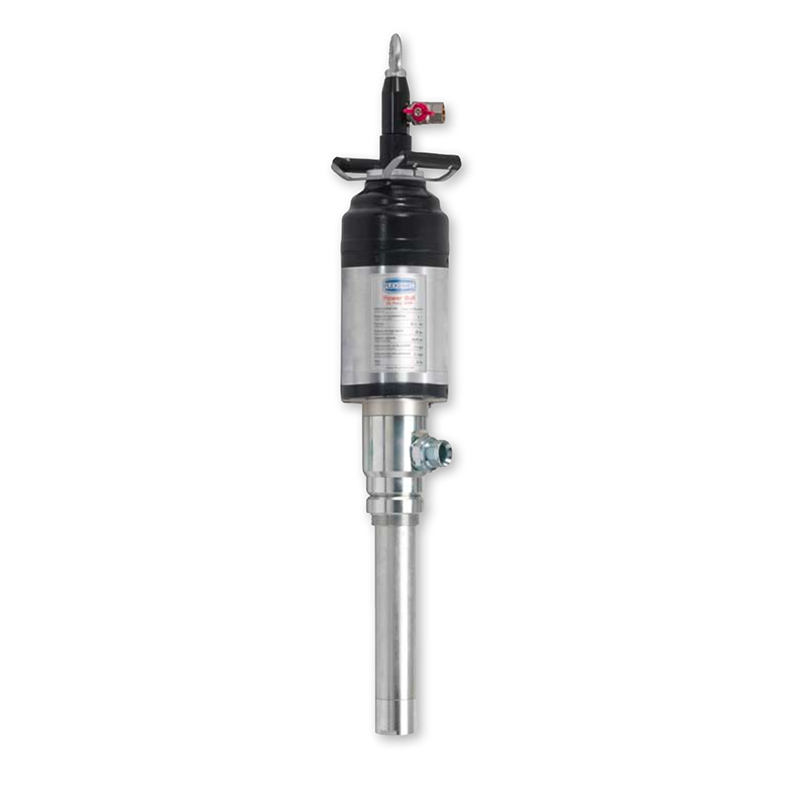 Air operated pump for high viscosity oils "Power Bull" series - compression ratio 10:1 - single acting, wall mounted (2055, FLEXBIMEC)