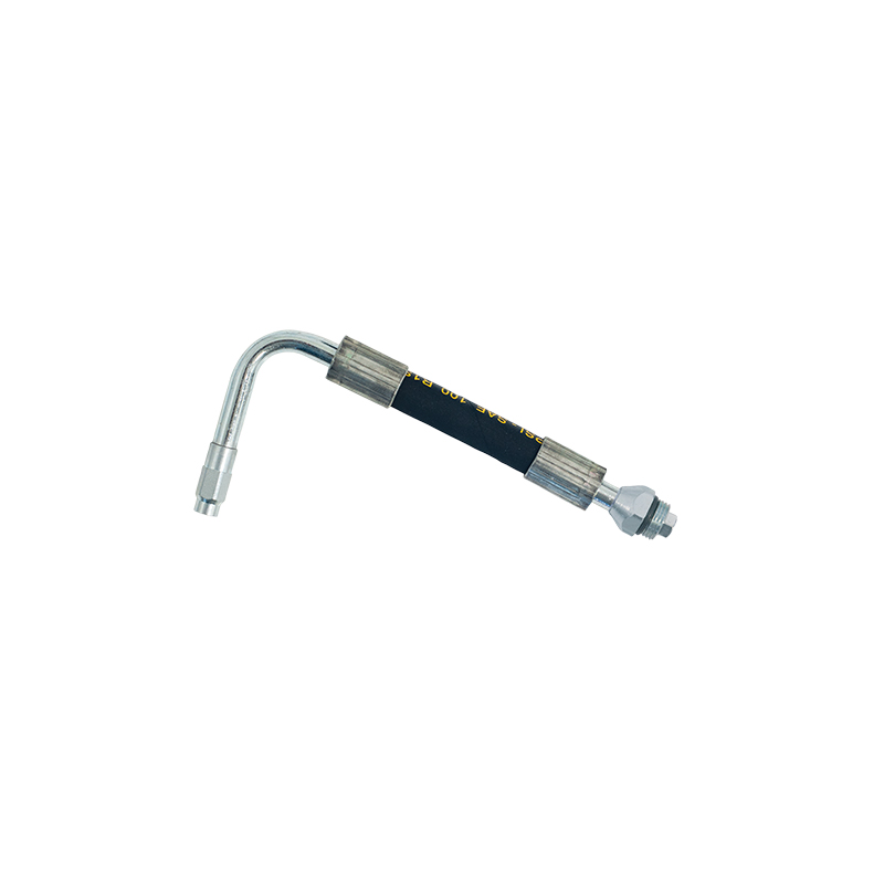 Flexible hose with 80° bent spout and automatic no-drip device (2132, FLEXBIMEC)
