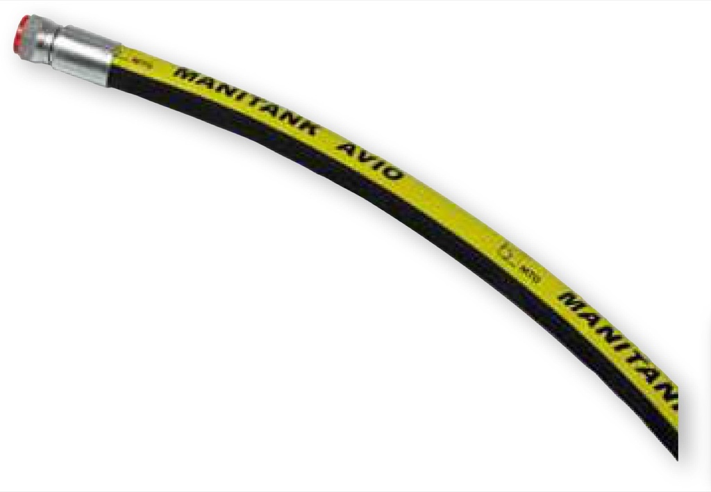 Guminė žarna, skirta benzinui - according to rule EN 1761 - Ø 1" (Ø 25) - 3 m ilgis - jungtys 1" (FF), FLEXBIMEC (289403)