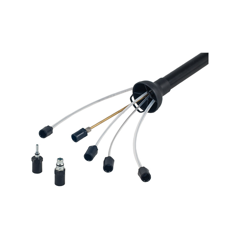 Wasted oil set of 6 probes with different diameter and plastic holder .011, FLEXBIMEC