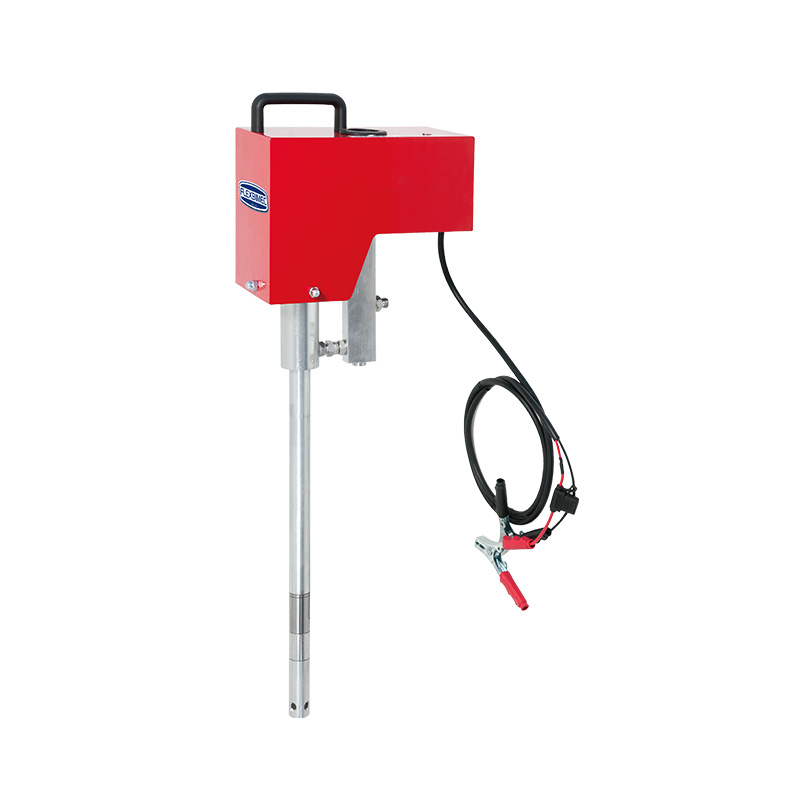 24 V portable electric grease pump for 180 kg drum, 100 g/min (4100/180, FLEXBIMEC)