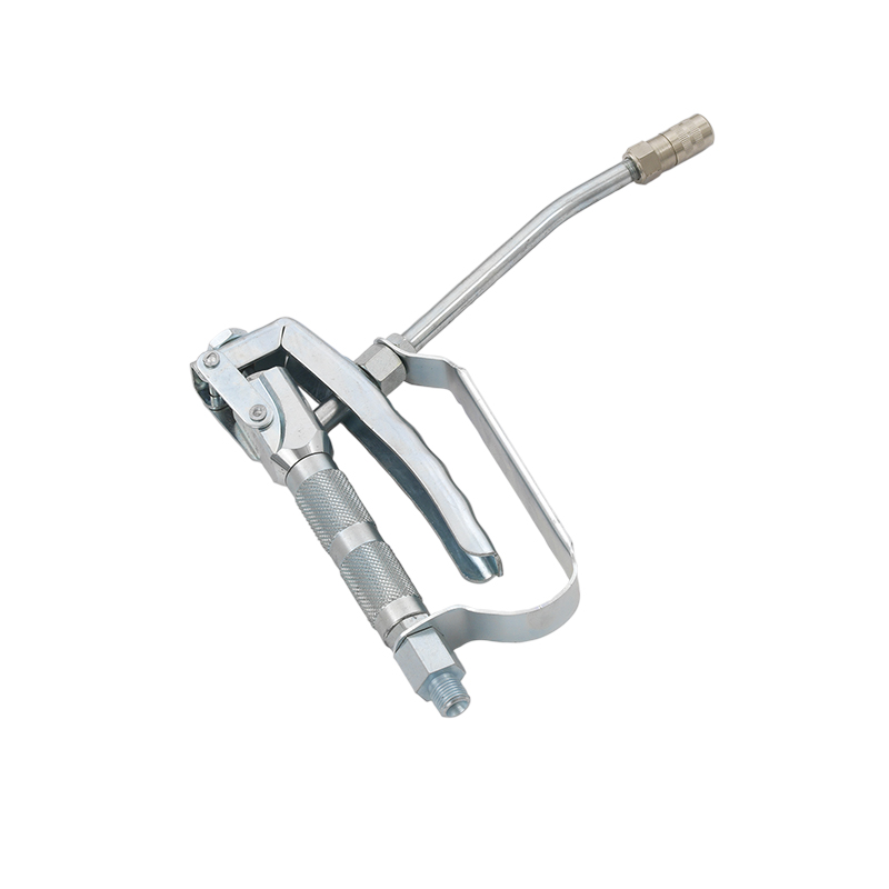 Grease gun art. no. 4208 with stainless steel trigger guard 4207, FLEXBIMEC