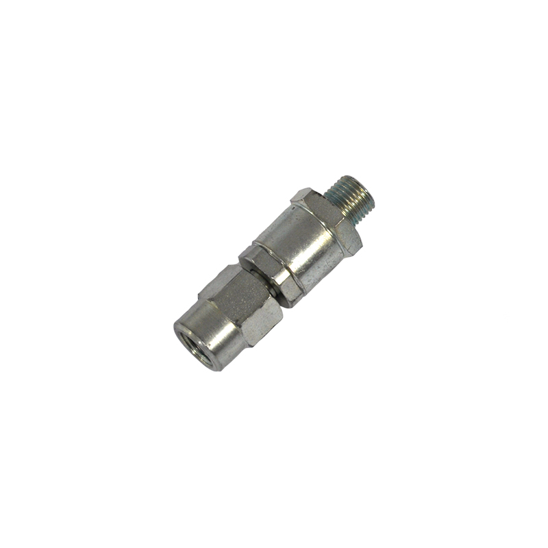 Straight swivel joint, thread Ø 1/4 in. BSP (MF) (4228, FLEXBIMEC)